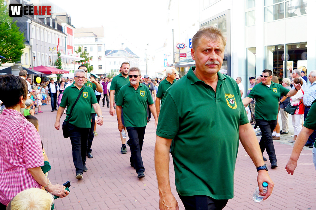 Volksfestumzug  Hofer Volksfest 2018 27.7.2018 Fotograf Murat