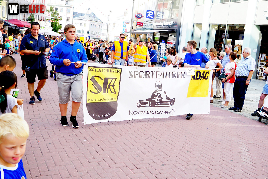 Volksfestumzug  Hofer Volksfest 2018 27.7.2018 Fotograf Murat