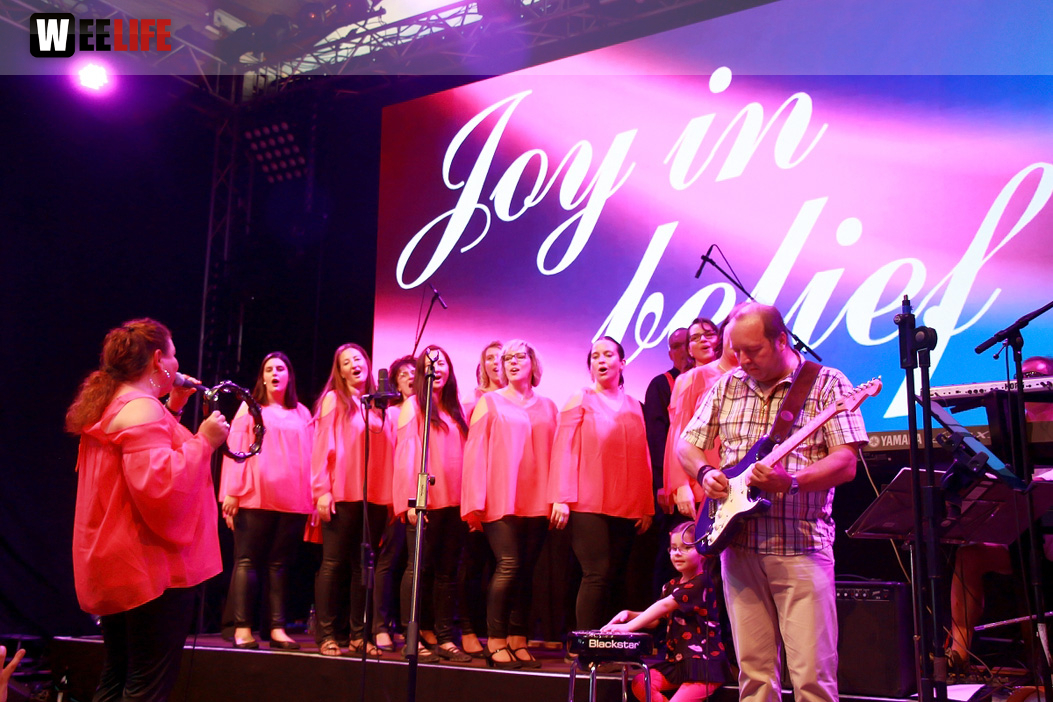 Gospelfrühschoppen mit Joy in Belief ProHof e.V. Hofer Volksfest 2018 29.07.2018