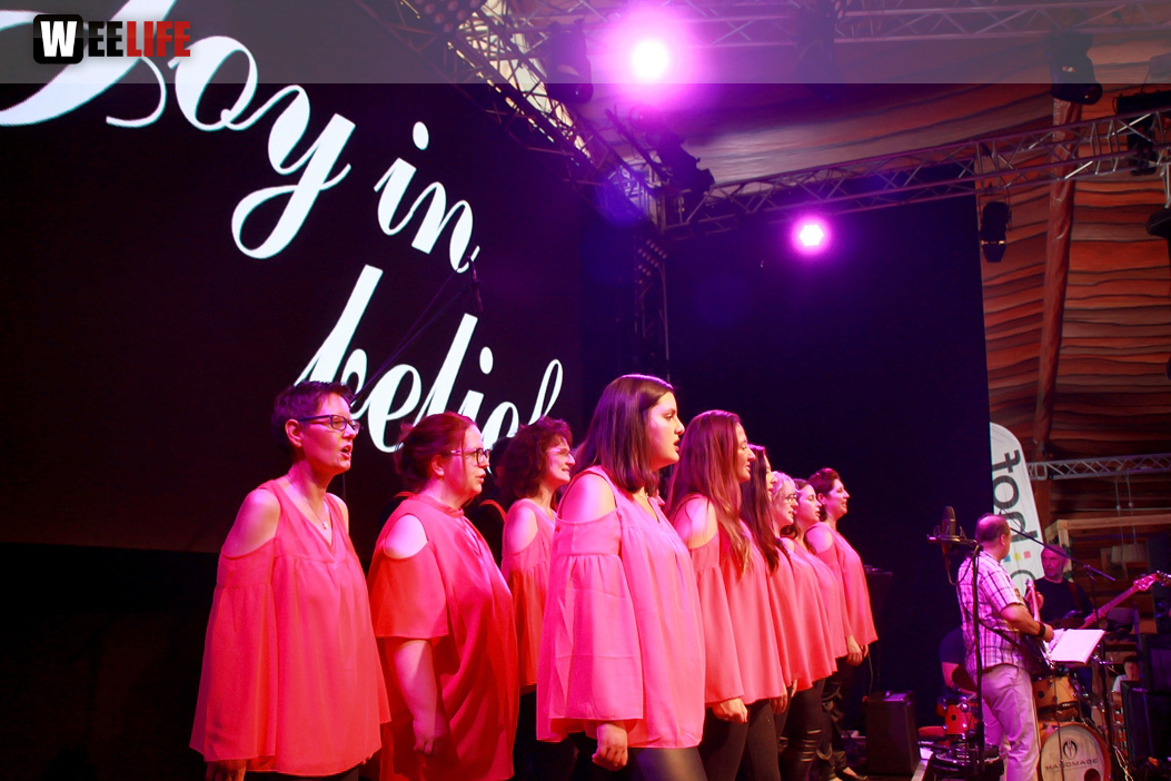 Gospelfrühschoppen mit Joy in Belief ProHof e.V. Hofer Volksfest 2018 29.07.2018