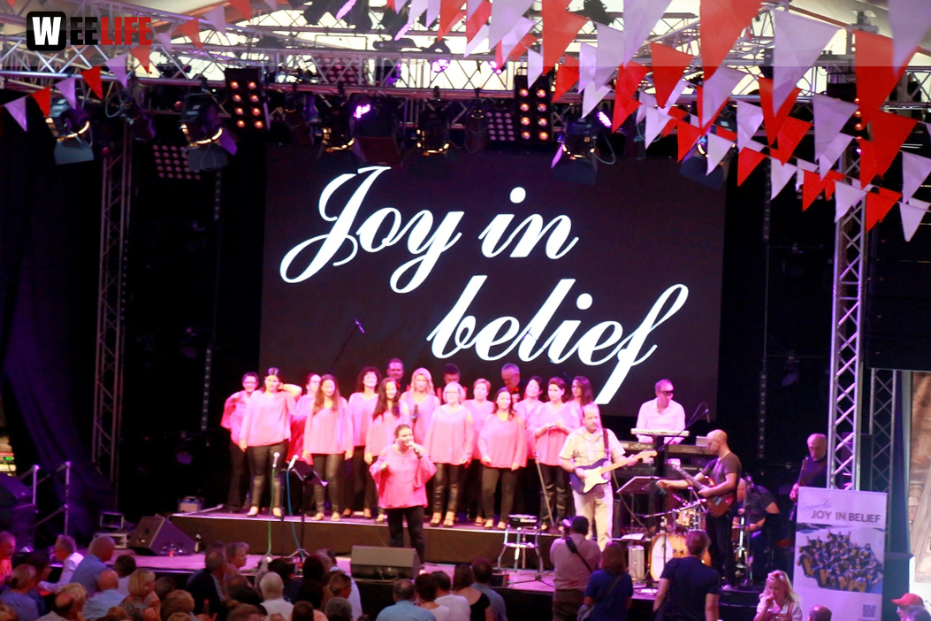 Gospelfrühschoppen mit Joy in Belief ProHof e.V. Hofer Volksfest 2018 29.07.2018