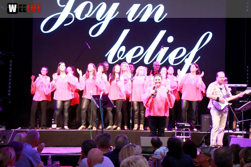 Gospelfrühschoppen mit Joy in Belief ProHof e.V. Hofer Volksfest 2018 29.07.2018