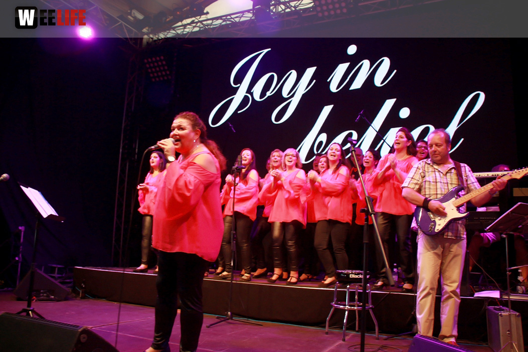 Gospelfrühschoppen mit Joy in Belief ProHof e.V. Hofer Volksfest 2018 29.07.2018