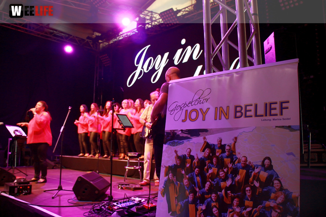 Gospelfrühschoppen mit Joy in Belief ProHof e.V. Hofer Volksfest 2018 29.07.2018