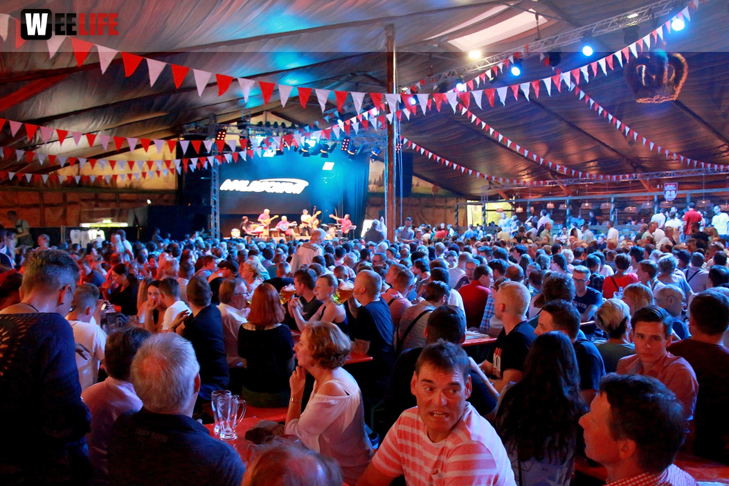 Konzert Waldschrat Hofer Volksfest 2018 29.07.2018
