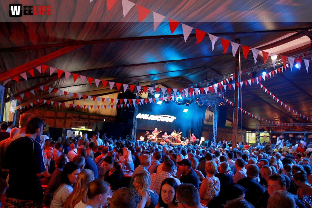 Konzert Waldschrat Hofer Volksfest 2018 29.07.2018