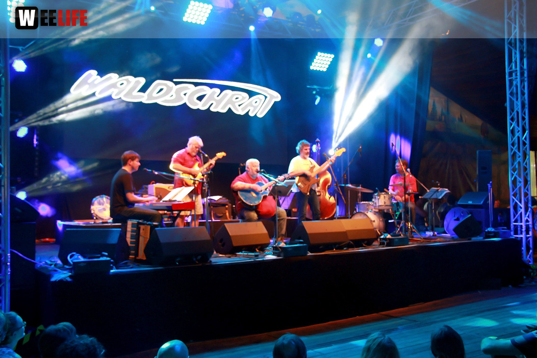 Konzert Waldschrat Hofer Volksfest 2018 29.07.2018