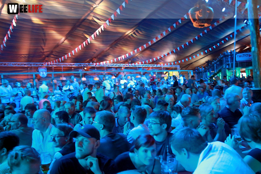 Konzert Waldschrat Hofer Volksfest 2018 29.07.2018