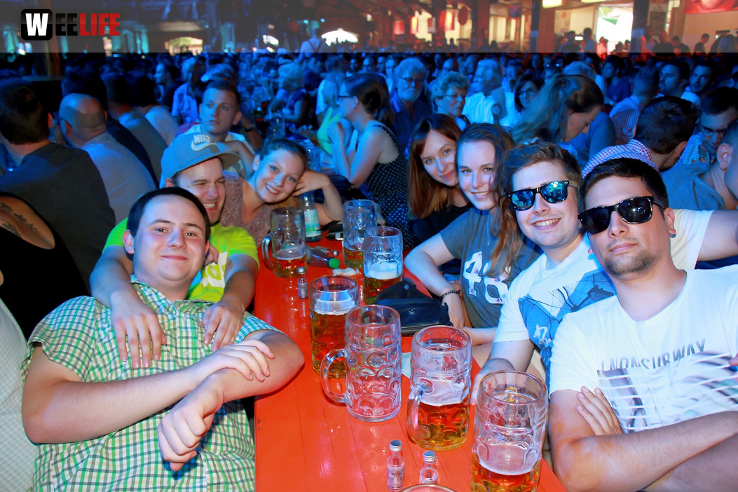 Konzert Waldschrat Hofer Volksfest 2018 29.07.2018