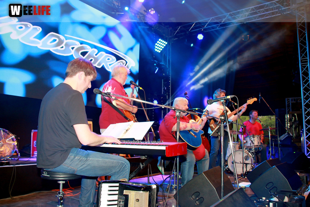 Konzert Waldschrat Hofer Volksfest 2018 29.07.2018