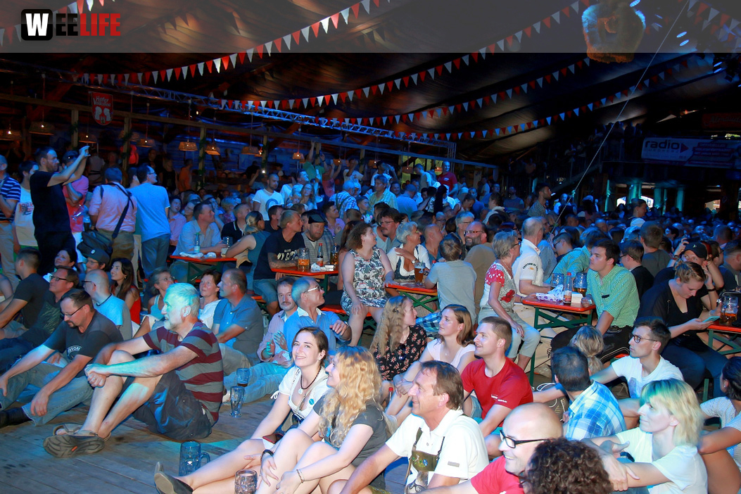 Konzert Waldschrat Hofer Volksfest 2018 29.07.2018