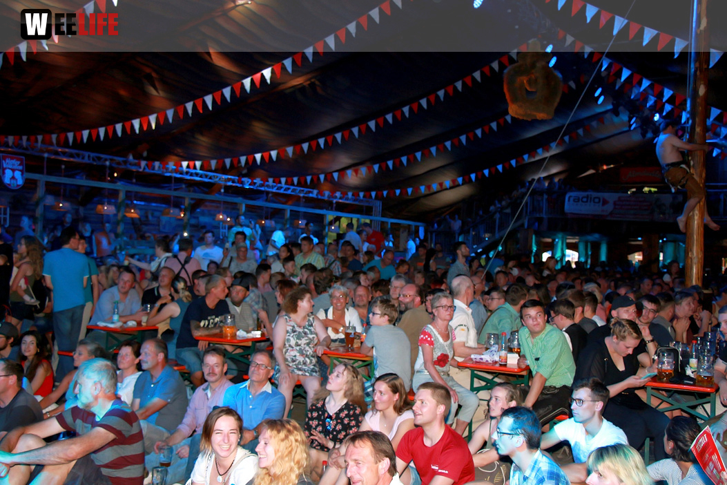 Konzert Waldschrat Hofer Volksfest 2018 29.07.2018