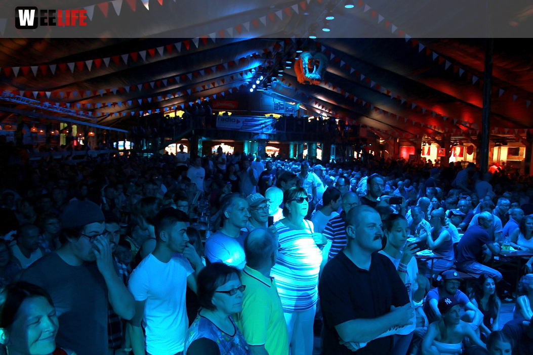 Konzert Waldschrat Hofer Volksfest 2018 29.07.2018