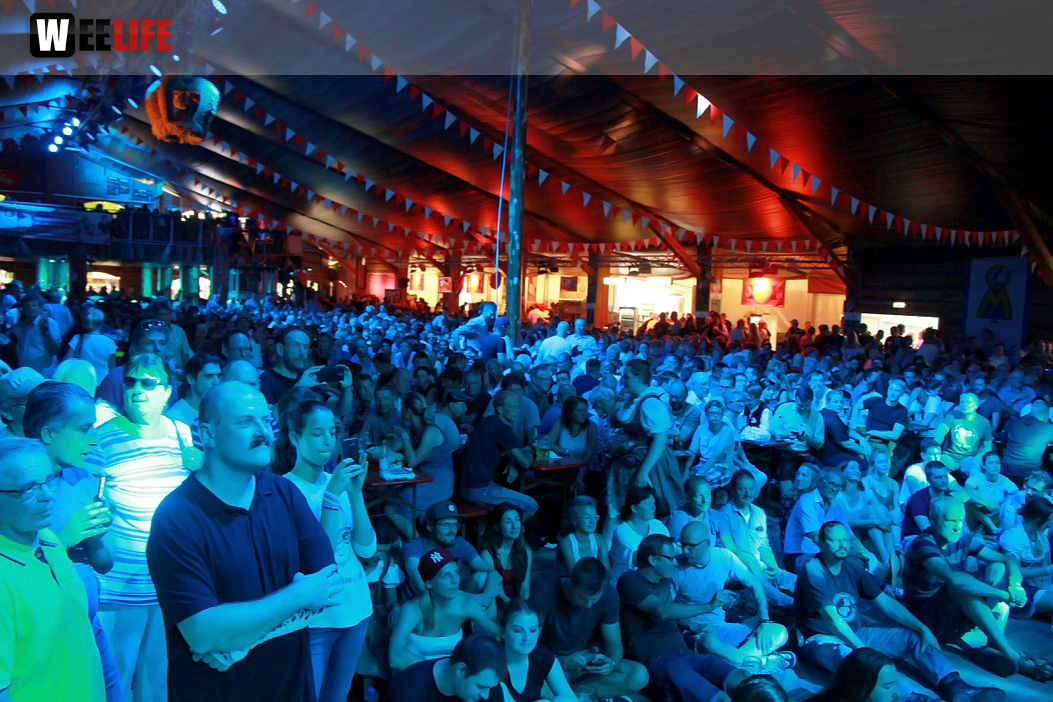 Konzert Waldschrat Hofer Volksfest 2018 29.07.2018