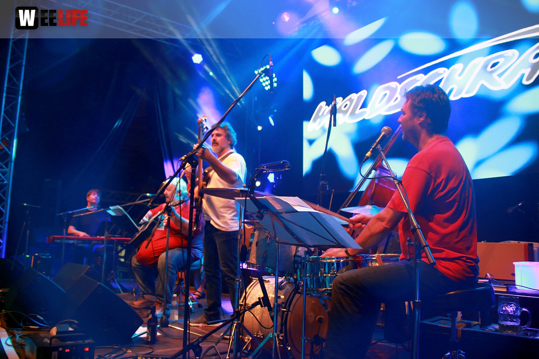 Konzert Waldschrat Hofer Volksfest 2018 29.07.2018