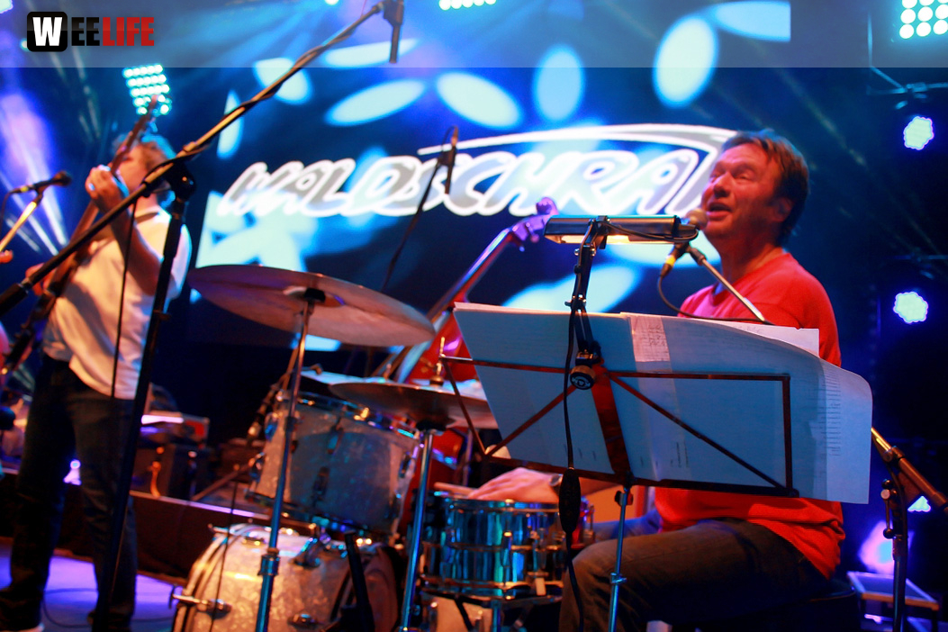 Konzert Waldschrat Hofer Volksfest 2018 29.07.2018