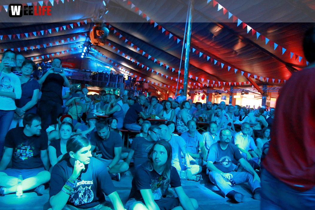 Konzert Waldschrat Hofer Volksfest 2018 29.07.2018
