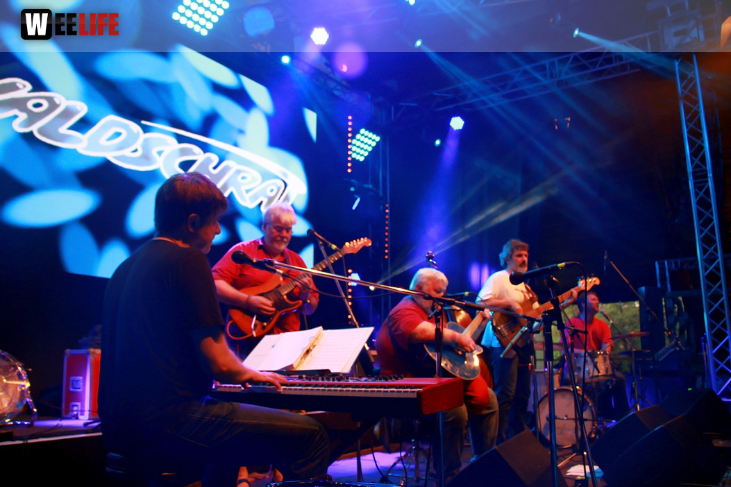 Konzert Waldschrat Hofer Volksfest 2018 29.07.2018