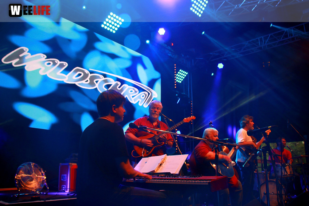 Konzert Waldschrat Hofer Volksfest 2018 29.07.2018