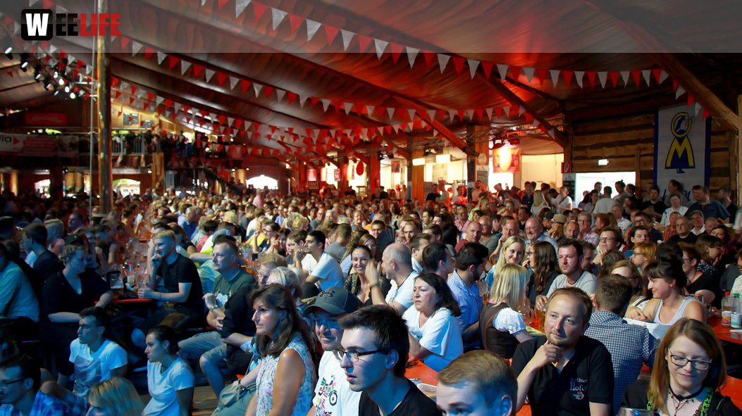 Konzert Waldschrat Hofer Volksfest 2018 29.07.2018