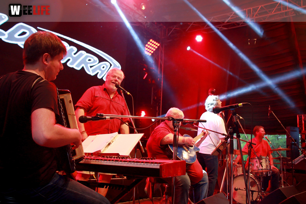 Konzert Waldschrat Hofer Volksfest 2018 29.07.2018