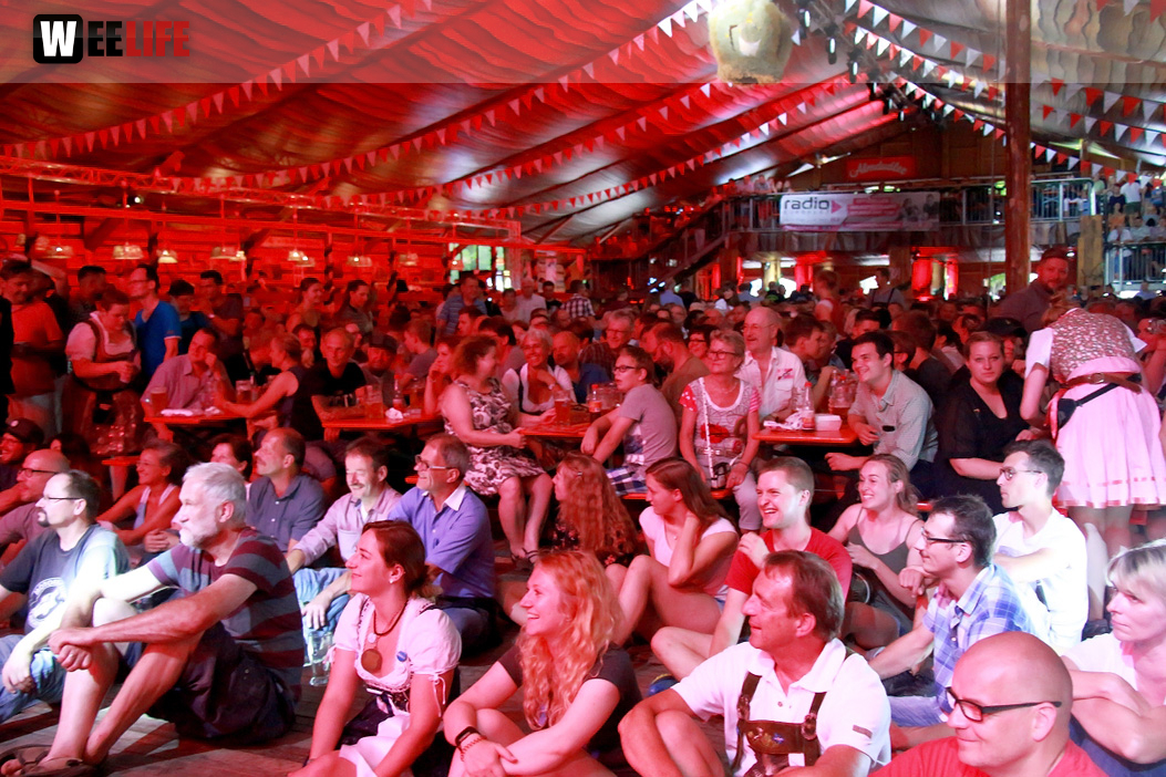 Konzert Waldschrat Hofer Volksfest 2018 29.07.2018