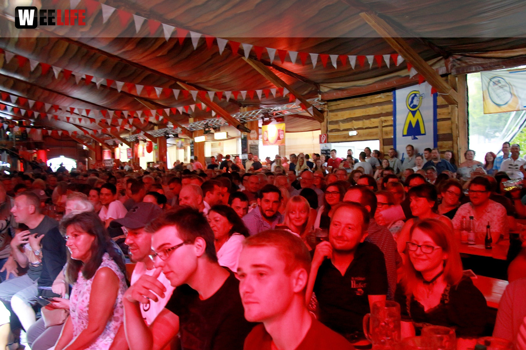 Konzert Waldschrat Hofer Volksfest 2018 29.07.2018