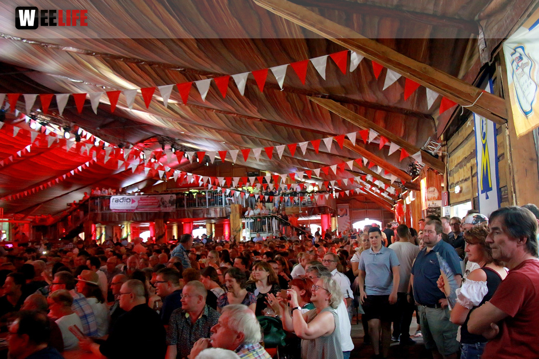 Konzert Waldschrat Hofer Volksfest 2018 29.07.2018