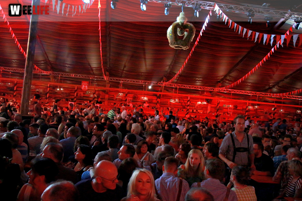 Konzert Waldschrat Hofer Volksfest 2018 29.07.2018