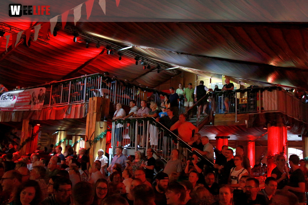 Konzert Waldschrat Hofer Volksfest 2018 29.07.2018