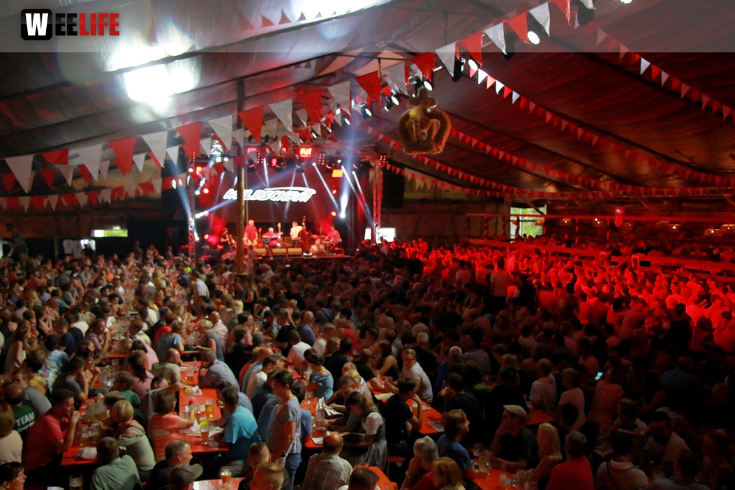 Konzert Waldschrat Hofer Volksfest 2018 29.07.2018