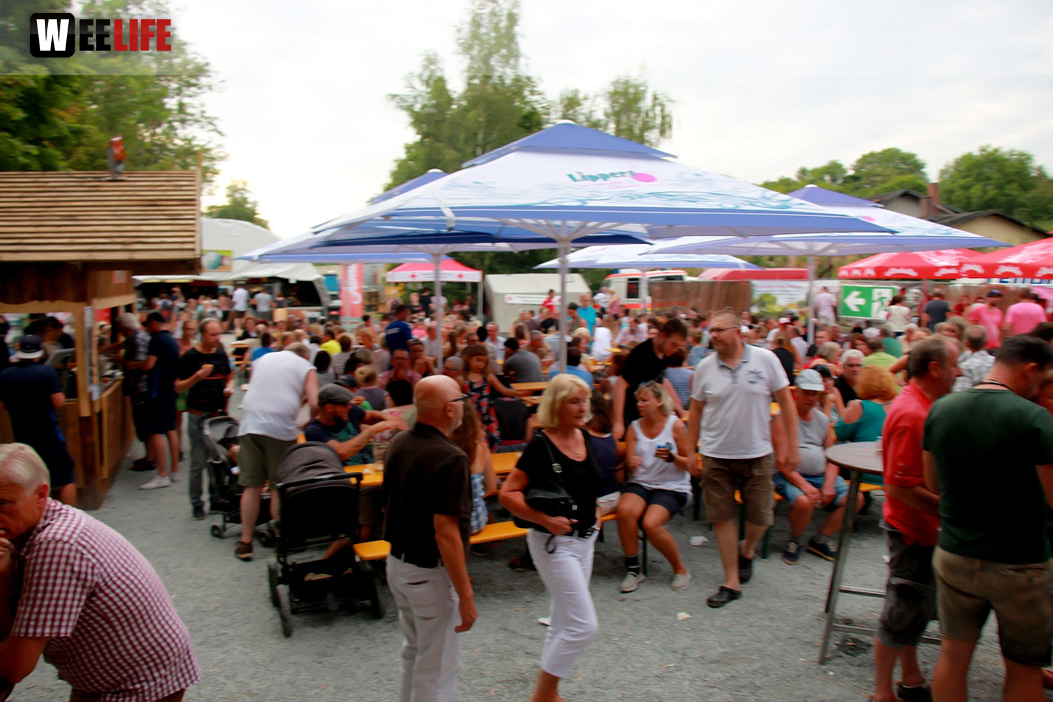 Konzert Waldschrat Hofer Volksfest 2018 29.07.2018