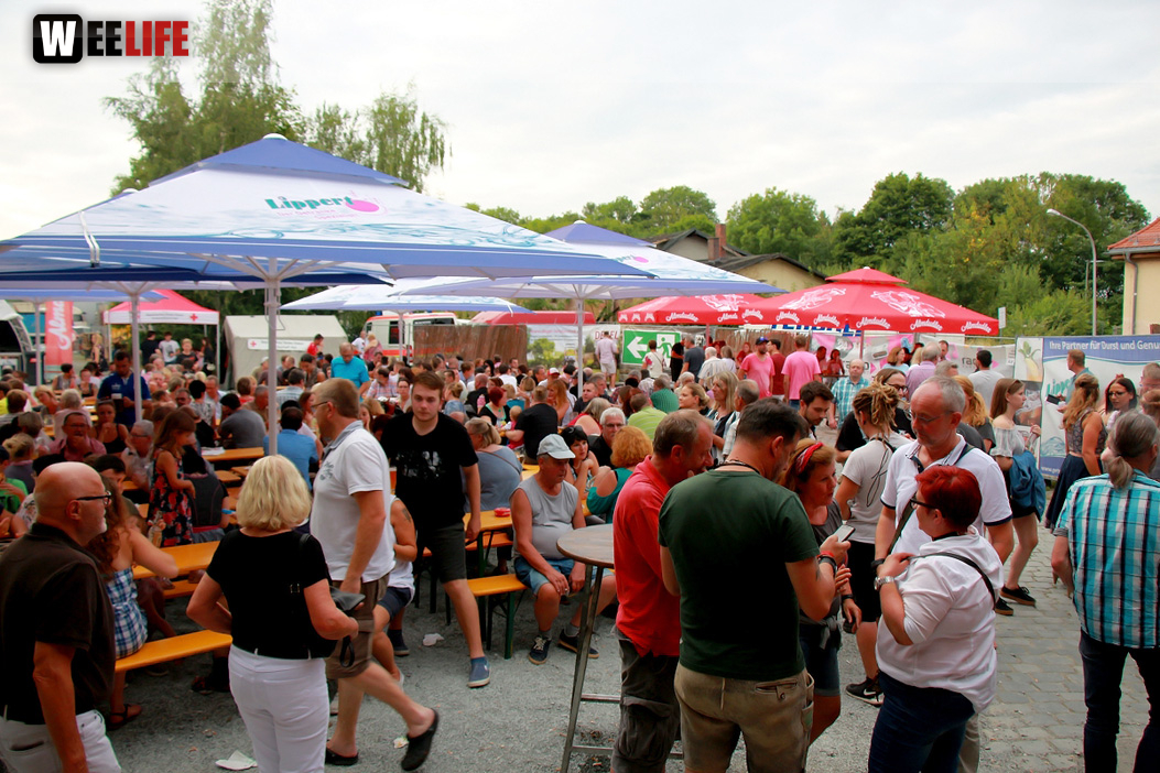 Konzert Waldschrat Hofer Volksfest 2018 29.07.2018