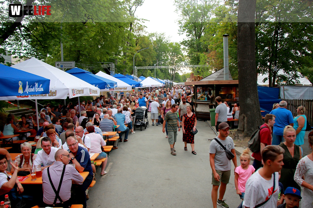Konzert Waldschrat Hofer Volksfest 2018 29.07.2018