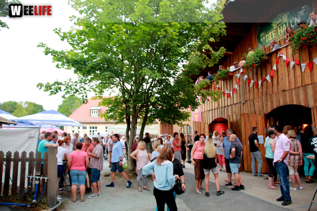 Konzert Waldschrat Hofer Volksfest 2018 29.07.2018