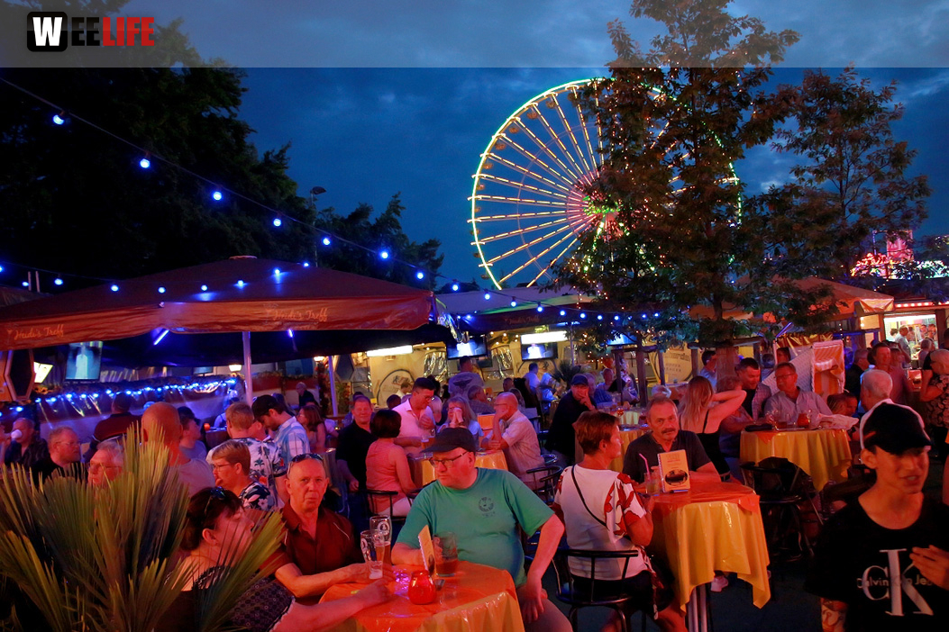 Konzert Waldschrat Hofer Volksfest 2018 29.07.2018