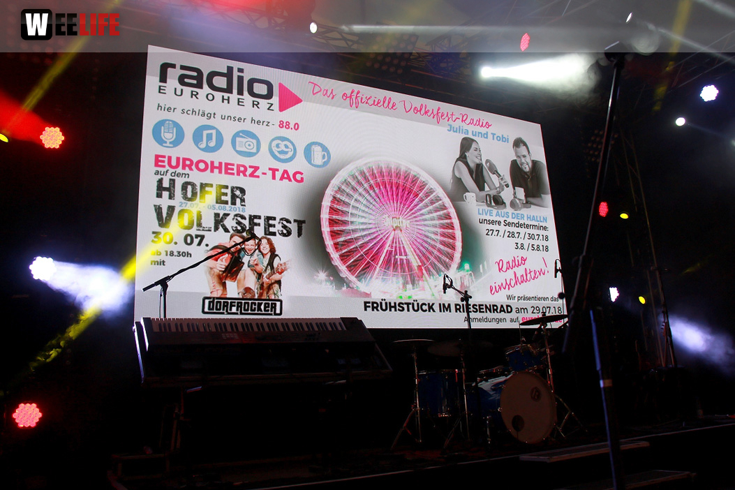 Die Dorfrocker Tag der Generationen Radio Euroherz Hofer Volksfest 2018