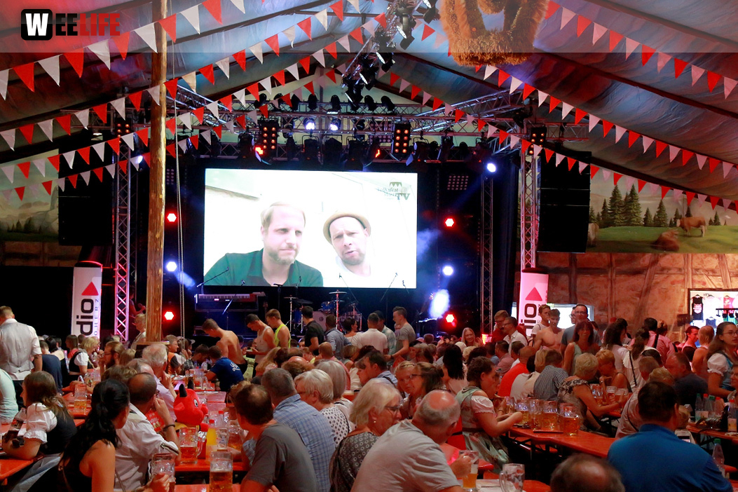Die Dorfrocker Tag der Generationen Radio Euroherz Hofer Volksfest 2018