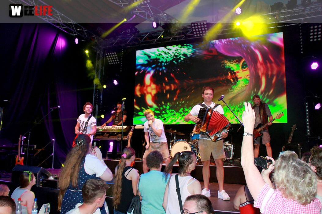 Die Dorfrocker Tag der Generationen Radio Euroherz Hofer Volksfest 2018