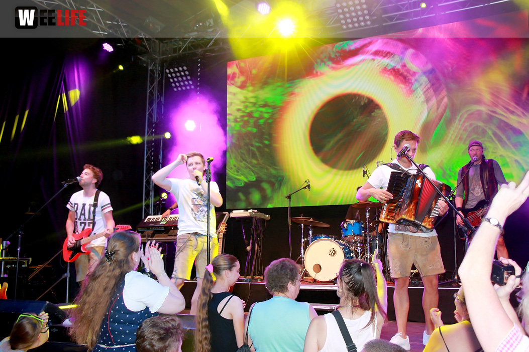 Die Dorfrocker Tag der Generationen Radio Euroherz Hofer Volksfest 2018