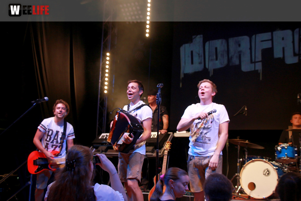Die Dorfrocker Tag der Generationen Radio Euroherz Hofer Volksfest 2018
