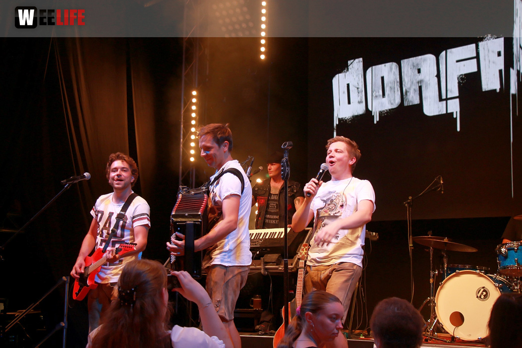 Die Dorfrocker Tag der Generationen Radio Euroherz Hofer Volksfest 2018