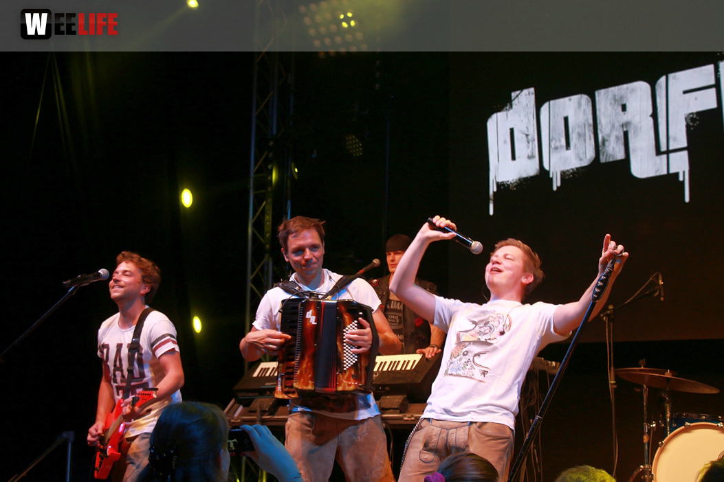 Die Dorfrocker Tag der Generationen Radio Euroherz Hofer Volksfest 2018