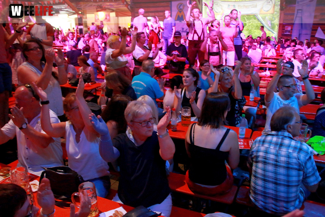 Die Dorfrocker Tag der Generationen Radio Euroherz Hofer Volksfest 2018