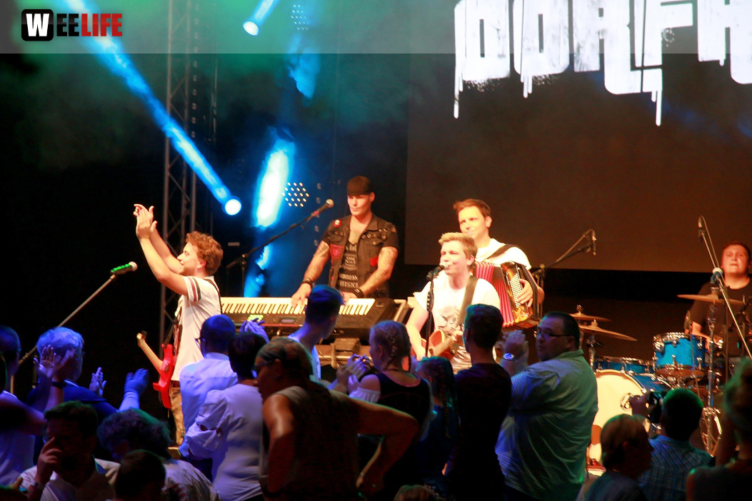 Die Dorfrocker Tag der Generationen Radio Euroherz Hofer Volksfest 2018