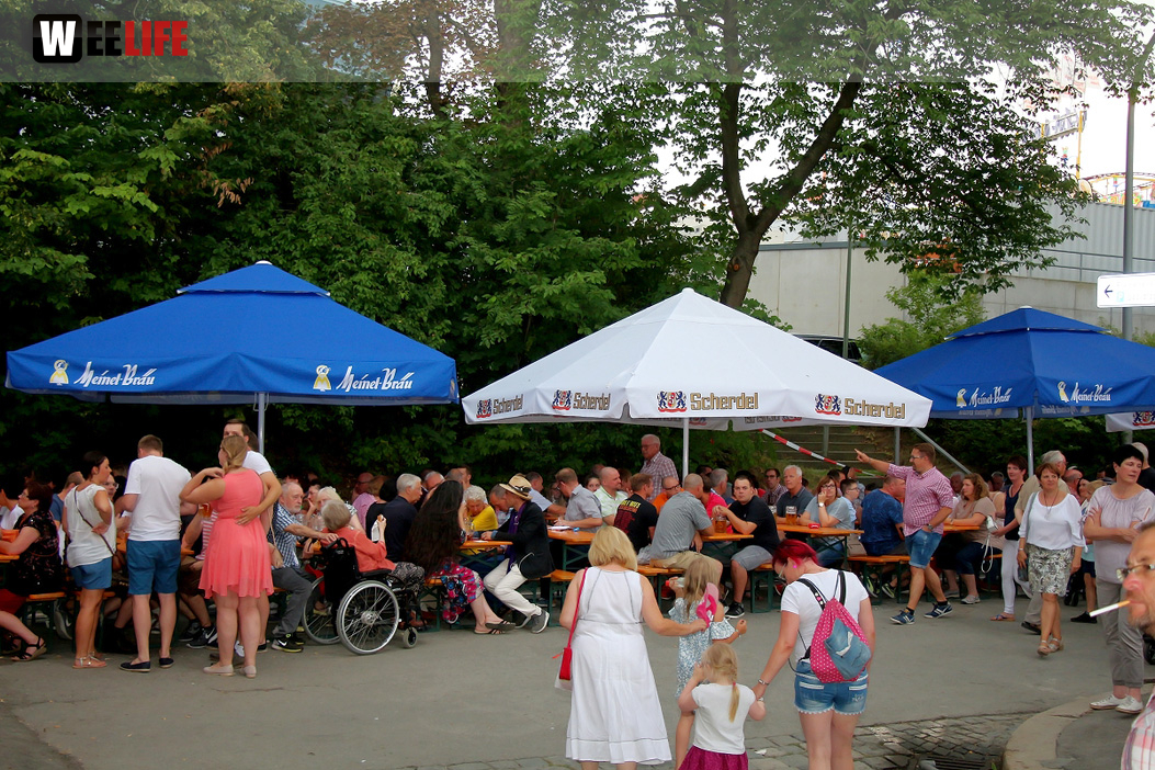 Nachmittag Hofer Volksfest 2018 31.7.2018