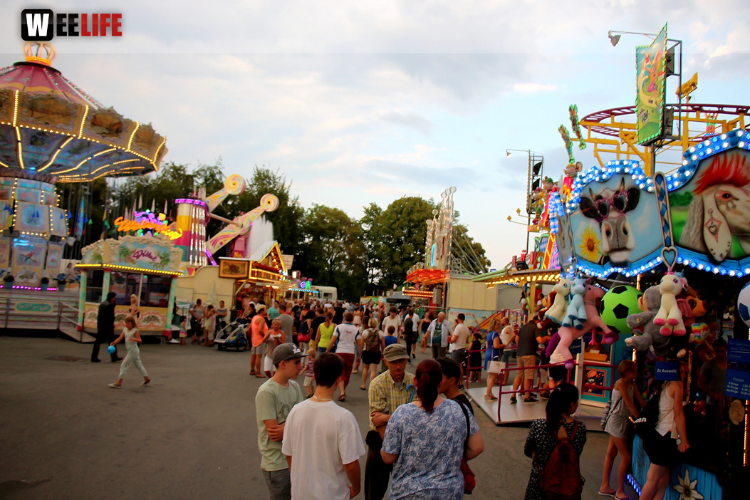 Nachmittag Hofer Volksfest 2018 31.7.2018