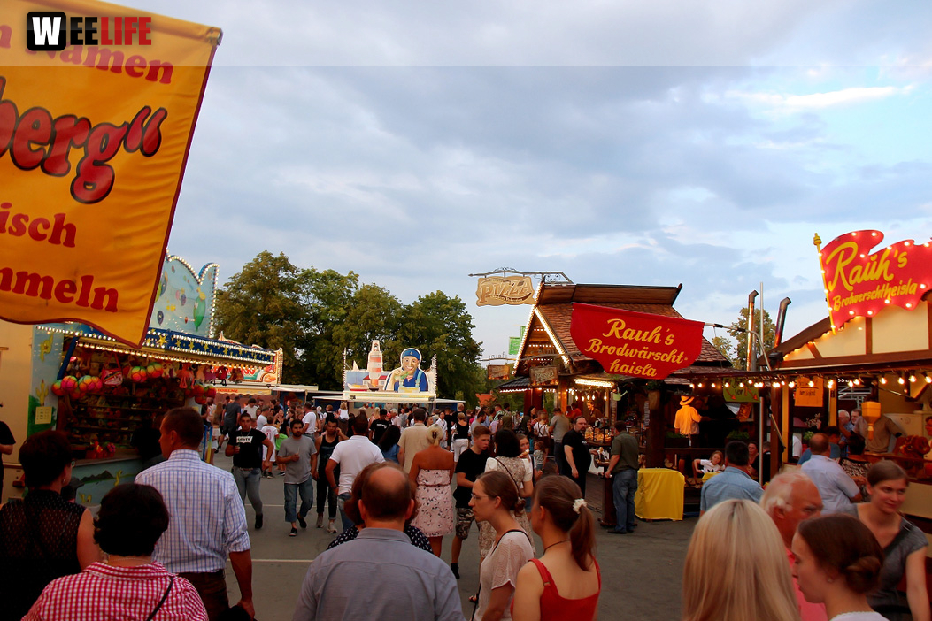 Nachmittag Hofer Volksfest 2018 31.7.2018