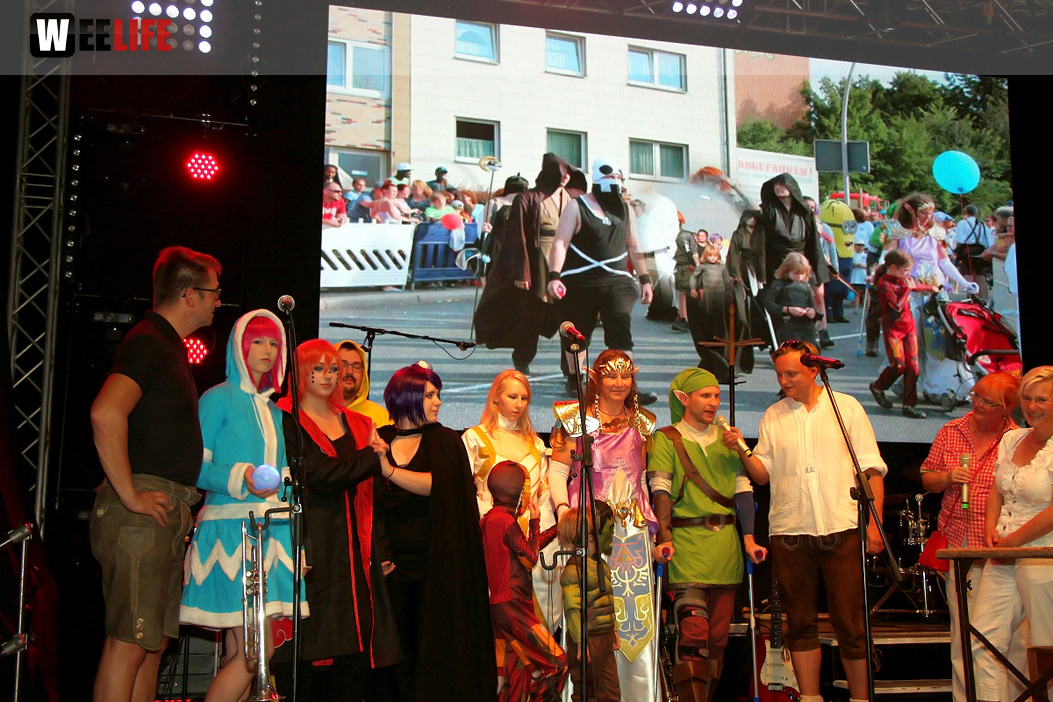 Prämierung ProHof Volksfestumzug Tag 5 Hofer Volksfest 2018
