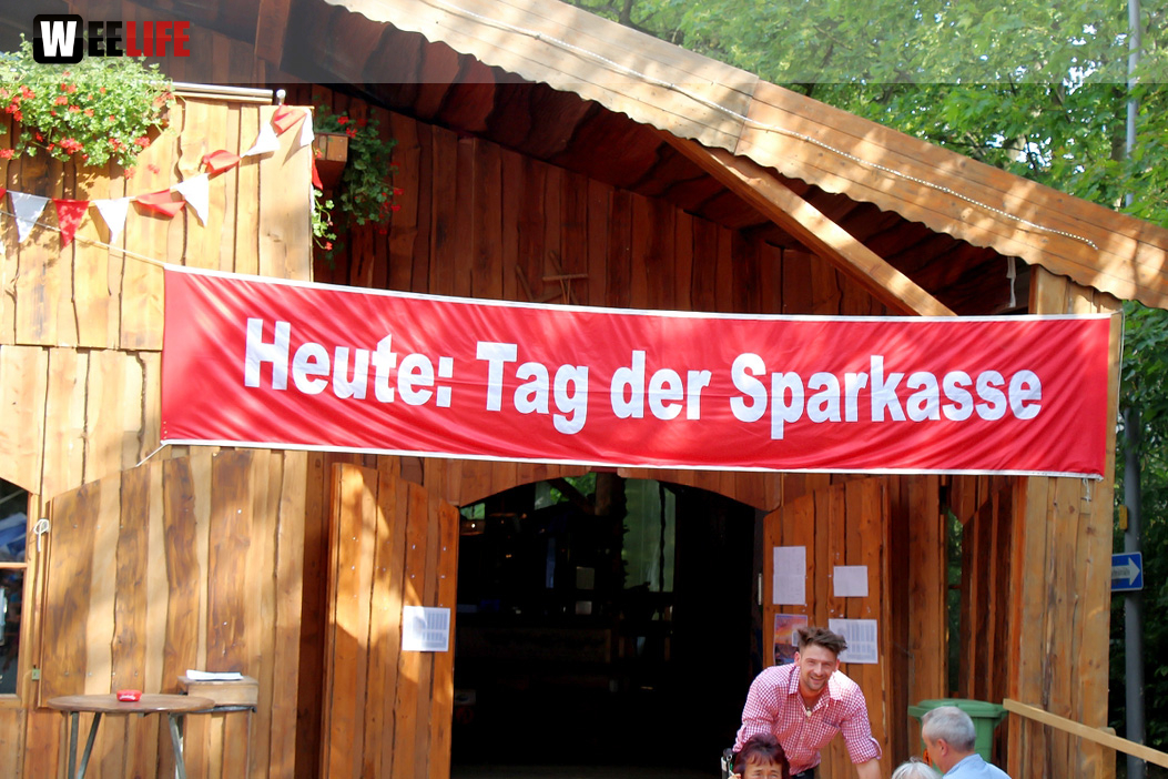 Tag der Sparkasse Jetzendorfer Hinterhofmusikanten Hofer Volksfest 2018